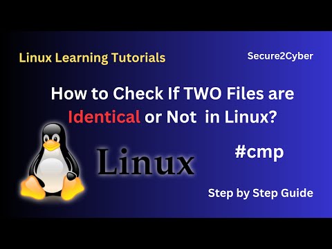 How to Check If TWO Files are Identical or Not in Linux (Using cmp Command) | Secure 2 Cyber