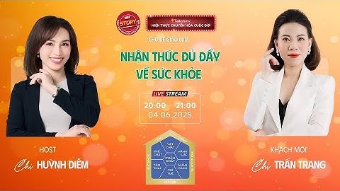 [885] [04.06.2025] Nhận thức đủ đầy về sức khỏe | Trần Trang | Talkshow WiT Story