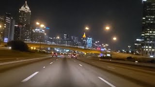 #driving #through #downtown #atlanta #at #night #time #watch#beautiful #building #lights