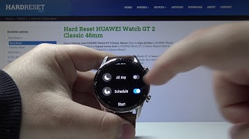 How to Activate DND Mode in HUAWEI Watch GT 2 Classic – Set Up Do Not Disturb Preferences