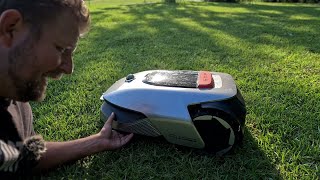 Incredible! My First Time Using A Robot Mower!