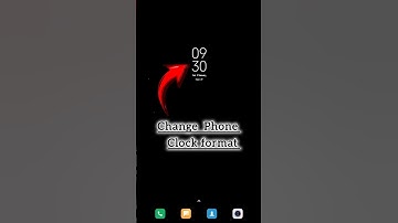 Phone clock type 🕛 | lock screen clock | clock style | clock ka type kese change kare | #shorts