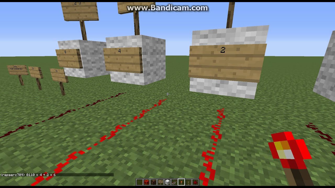 Redstone Tutorials Part 1 - Binary - YouTube