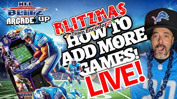 How to Install MORE Games in Blitzmas for Arcade1up NFL Blitz