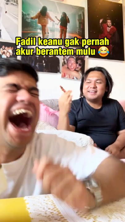 Fadil Keanu never correctly shut his mouth 😂 #fadiljaidi #keanuagl #peace #peace