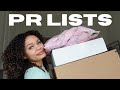 HOW TO GET ON PR LISTS 2021 | How to get PR packages without a lot of followers