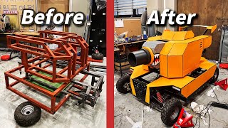 게임하다 빡쳐서 39일 동안 만든 실사판 탱크 screenshot 1