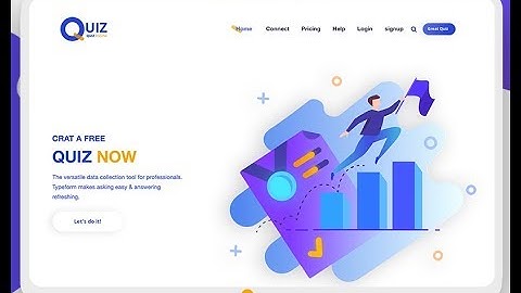 Quiz Engine Website Ui/Ux  Adobe Xd  Islam Khairy