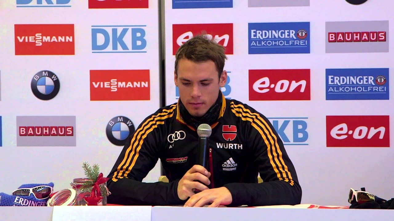 Martin, Simon and Jakov in Hochfilzen