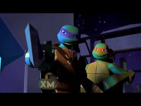 Tmnt 2012 with the 2003 theme song