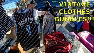 VINTAGE CLOTHES BUNDLES, WWE, Sports Cards, Jersey and more at The Fleamarket RUN