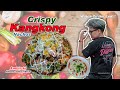 crispy kangkong nachos
