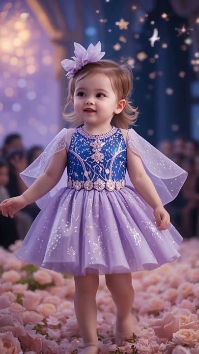 Adorable Baby Girl in Beautiful Dresses – Cute Moments Compilation