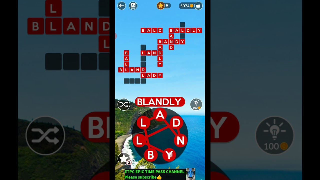 WORDSCAPES LEVEL 10556