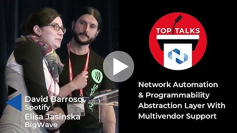 Network Automation and Programmability Abstraction Layer with Multivendor support