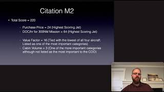AVIA 360 Module 4 Selection Matrix Update