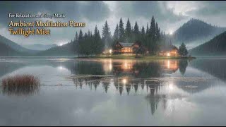 Meditation Relaxing Piano Music - Twillight mist / for sleep , relaxation, study BGM