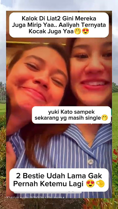 Momen manis aaliyah ketemu sama yuki kato😍#aaliyah#yukikato#shortsfeed#shortvideo#shorts#short#artis