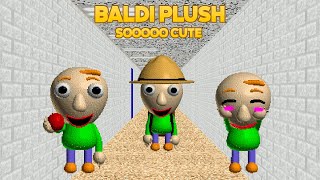 Baby Baldi?! | Baldi Basics In Plush (Challenge Slipping!) [Baldi's Basics Plus Mod]