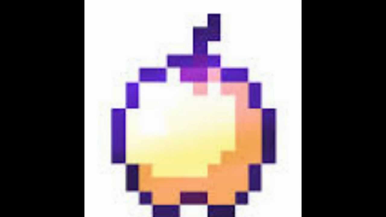 pixel art pomme