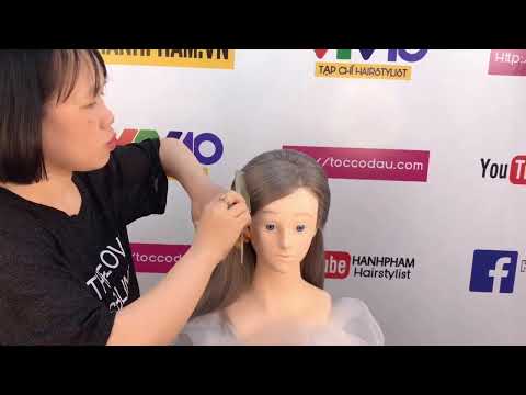 Video Hướng dẫn tạo kiểu tóc cô dâu đi tiệc | Hạnh Phạm - youtube