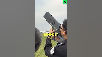 How This Gun Stops The Drone Without Any Damage 🤔
