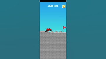 Draw Bridge puzzle level 1248 #drawing #game #gameplay #games #gaming #story1 #trending #draw#shorts