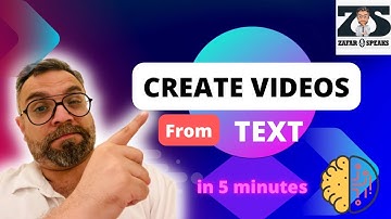 Create Videos From Text in 5 minutes with AI | Ab video khud Tayyar hogi | Urdu/Hindi