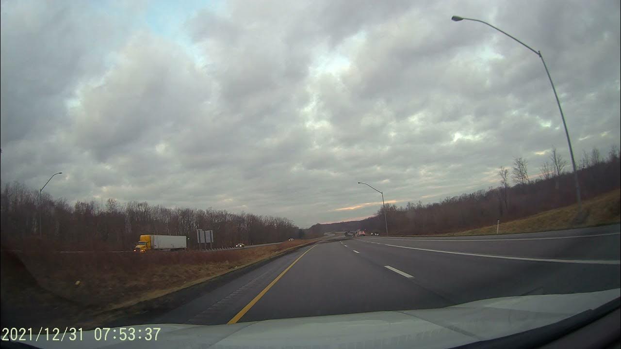 I80 New Years Eve crash Barkeyville Pa YouTube