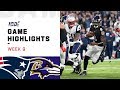 Patriots vs. Ravens Week 9 Highlights | NFL 2019