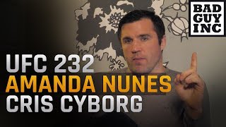 Amanda Nunes thinks she can beat Cris Cyborg at UFC 232.