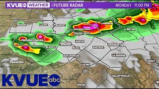 LIVE RADAR: Tracking storm chances as cold front pushes through | KVUE