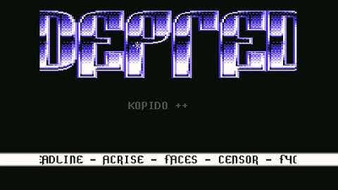 The Depredators (DDT) Intro 17 ! Commodore 64 (C64)