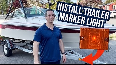 How To Install Marker Lights On Trailer