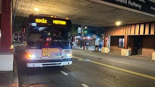 MTA NYCTA: On Board 2015 Prevost X3-45 #2597 On The SIM1C Express Bus Route (Front POV) (10/02/2023)