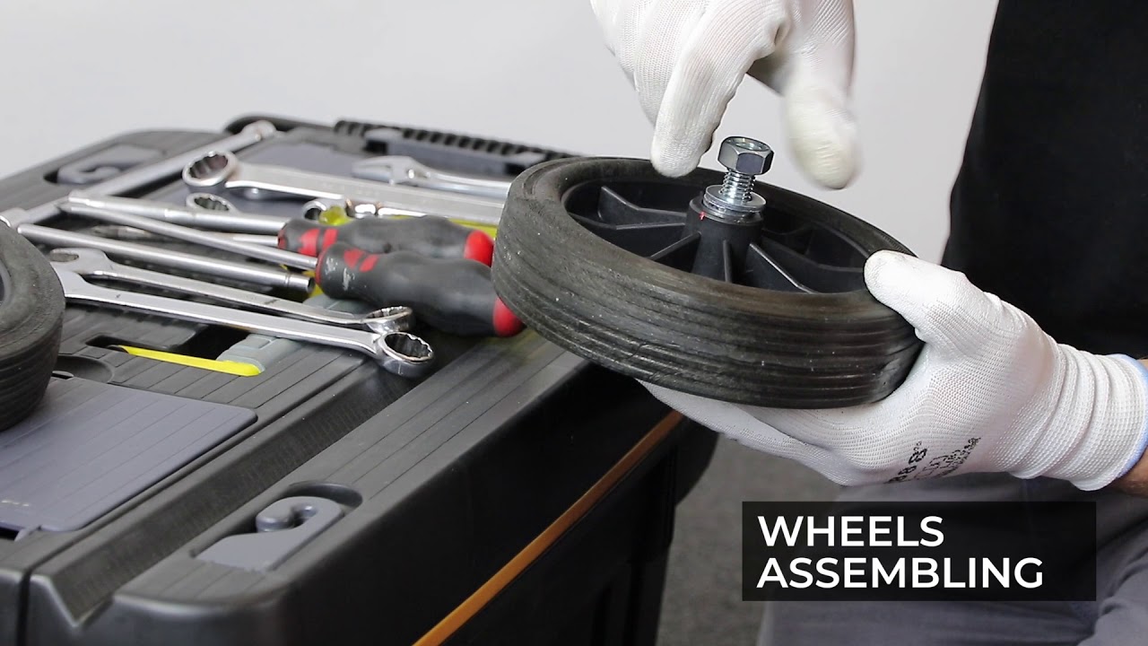 06 Fiac Set Up Belt Driven Air Compressor ENG YouTube