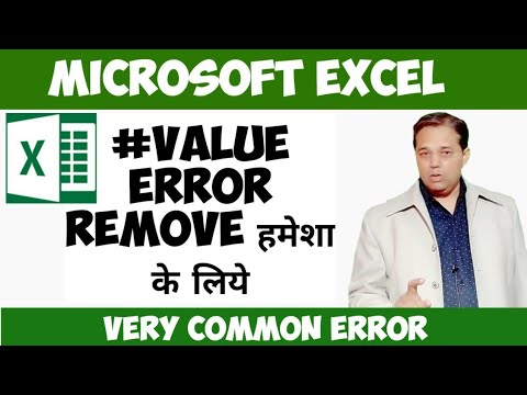 How to fix #VALUE! error in your Excel formulas - Excel tutorial for beginners