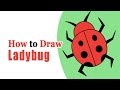 How to Draw Ladybug | Pencil Sketch Art Video | Easy Step by Step for Beginners