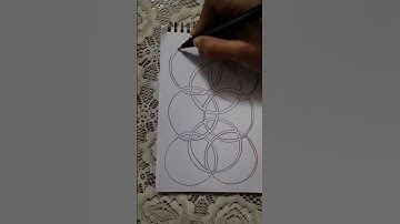 I Love My Self :) | Zentangle, Doodle Art | #shorts #youtubeshorts #myart #zentangle #art