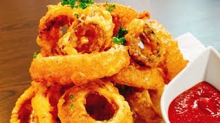 Crispy onion ring | Kottaso Recipe&#39;s recipe transcription