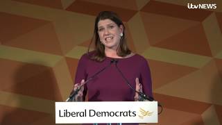 Live Jo Swinson Reacts After Crushing Defeat In General Election Itv News