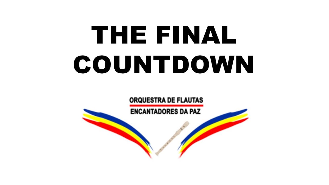 THE FINAL COUNTDOWN OFEPJK cifra melódica YouTube