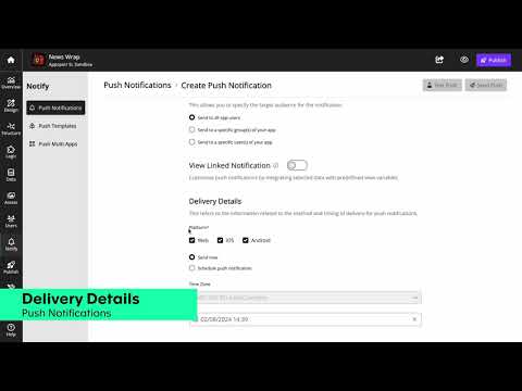 Push Notification Delivery Details | Appspotr | CMS