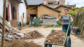Working Alone, She Turned the Dampest Room in Her Childhood Home into a Place to Live Again