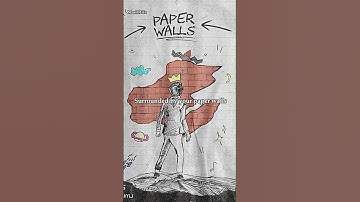 Elliot Kings, Riggs - Paper Walls (with Mykyl) (Lyrics)#Shorts