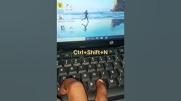 Laptop Me New Folder Kaise Banaye Shortcut Key || Create Folder Shortcut Key #shorts #viralshorts