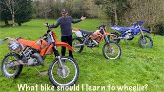 What bike should I learn to wheelie on?