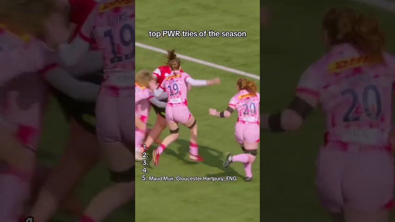 Top Tries from PWR season 🔥 #rugby