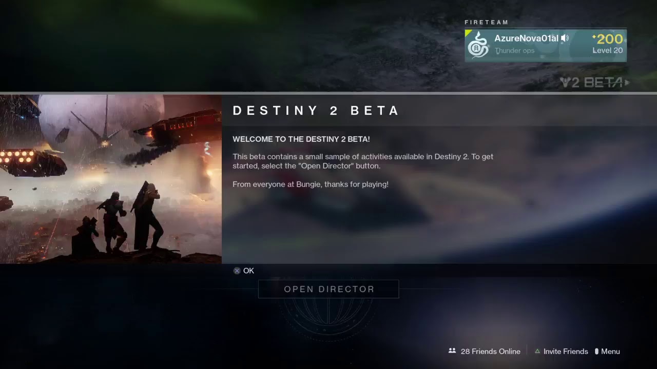Destiny 2 Open Beta Story Time - YouTube
