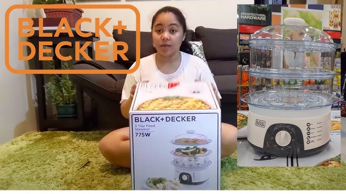 Buy Black & Decker 3 Tier Food Steamer Online